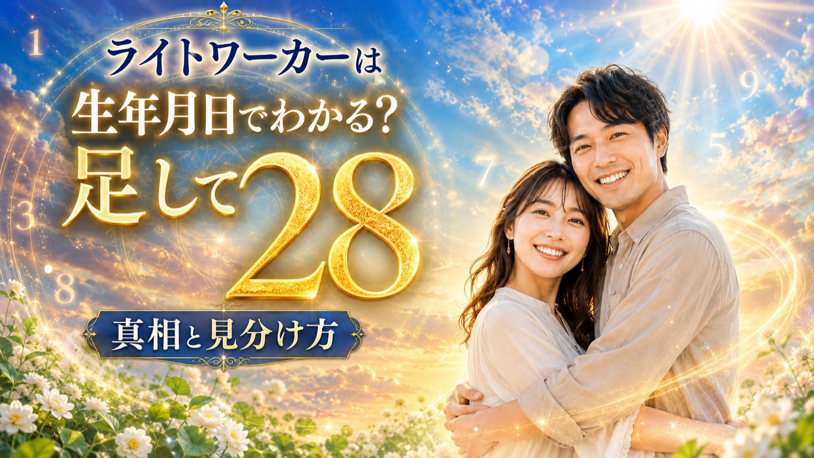 ライトワーカーは生年月日でわかる―足して28の真相と見分け方
